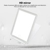 LED Rechargeable Travel Vanity Mirror Folding Portable Lighted Makeup Beauty