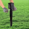 (Set of 4) LADECH Premium No Dig Ground Anchor –