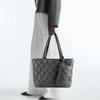 ZOSIVEB Puffer Tote Bag with zipper for Women, Large Quilted