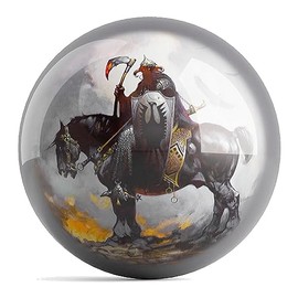 OTB Frank Frazetta Death Dealer UNDRILLED Bowling Ball (14, Pounds)