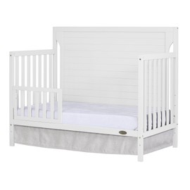 Dream On Me Cape Cod 5-in-1 Convertible Crib in White, Greenguard Gold Certified, 55x30x44.5 Inch (Pack of 1)