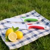 2 PCS Professional Ceramic knife 6”Meat knife 4” Fruit Knife,Kitchen