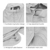 Outdoor Sunscreen Hat Ventilate Adjustable Removable Sun Protection Wide Brim