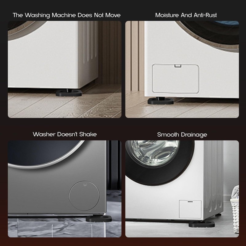 4 x Washing Machine Anti Vibration Pads