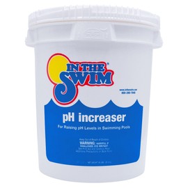 In The Swim pH Increaser for Pools - Granular 100% Sodium Carbonate (Soda Ash) to Raise pH Up - 45 Pounds