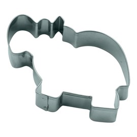 Hippo/Hippopotamus Cookie Cutter 8 cm Tin Plate
