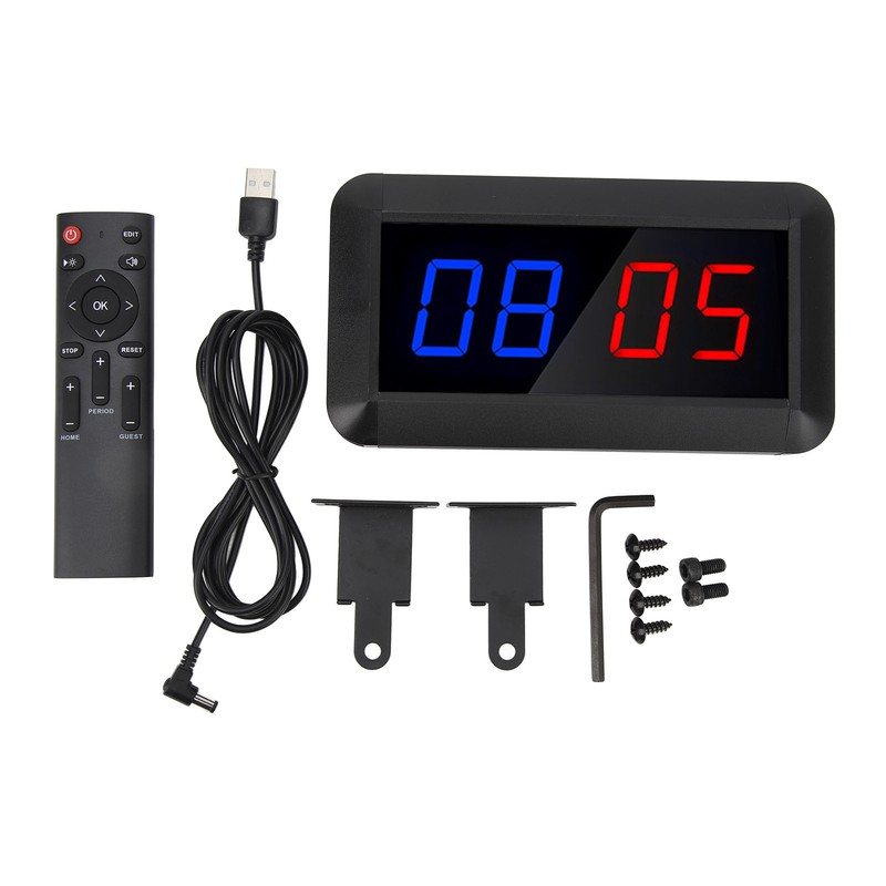 Digital Scoreboard Portable Tabletop Electronic Scorer Score Keeper for Indoor