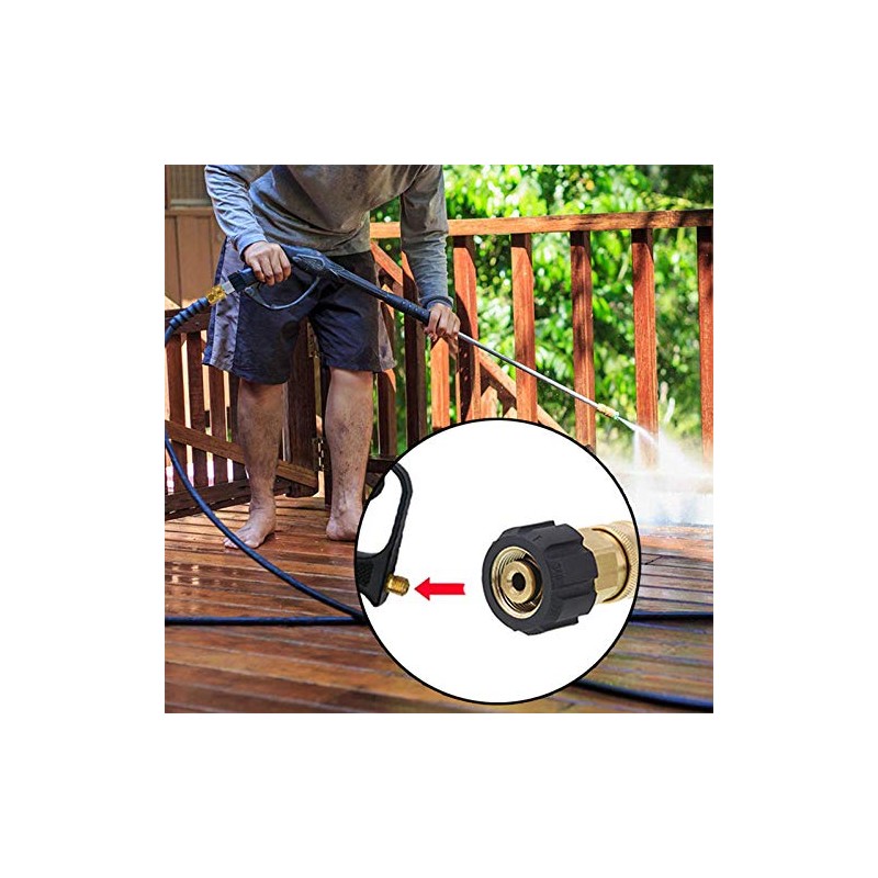 OTNE Pressure Washer Adapter Quick Connection Quick Release for Kärcher