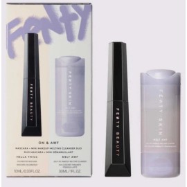 Fenty Beauty ON & AWF MASCARA + MINI MAKEUP-MELTING CLEANSER DUO NEW