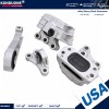superauto-parts® 4Pack Engine Mounts & Transmission Mount Set For 2015-2017