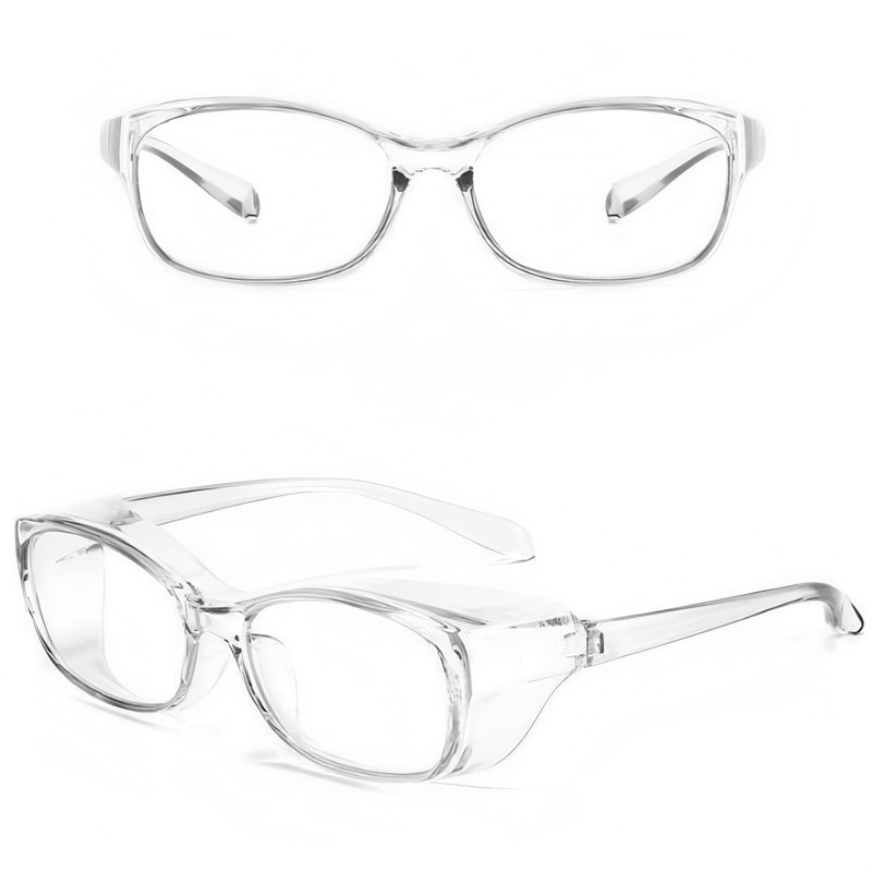 bubulu Hay Fever Prevention Goggles, Protective Glasses, Dustproof, Yellow Sand,