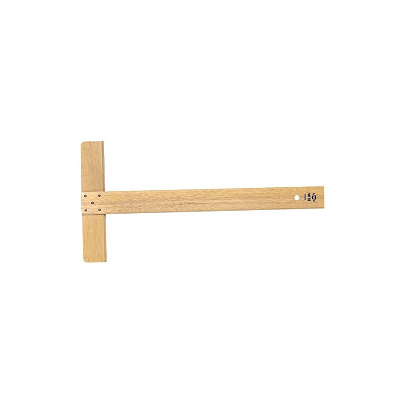 Alvin, W24, Wood Academic T-Square, Smooth Natural Finish - 24"