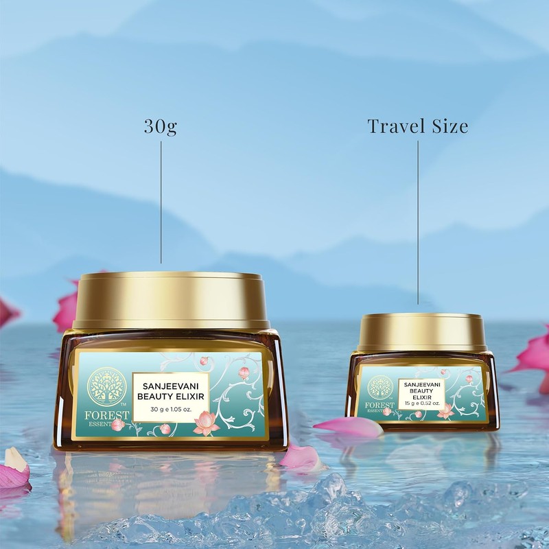 Forest Essentials- Crema de día antienvejecimiento Advanced Sanjeevani Beauty Elixir
