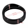 HDBUBALUS 7'' Headlight Black Trim Headlamp Visor Ring Fit For