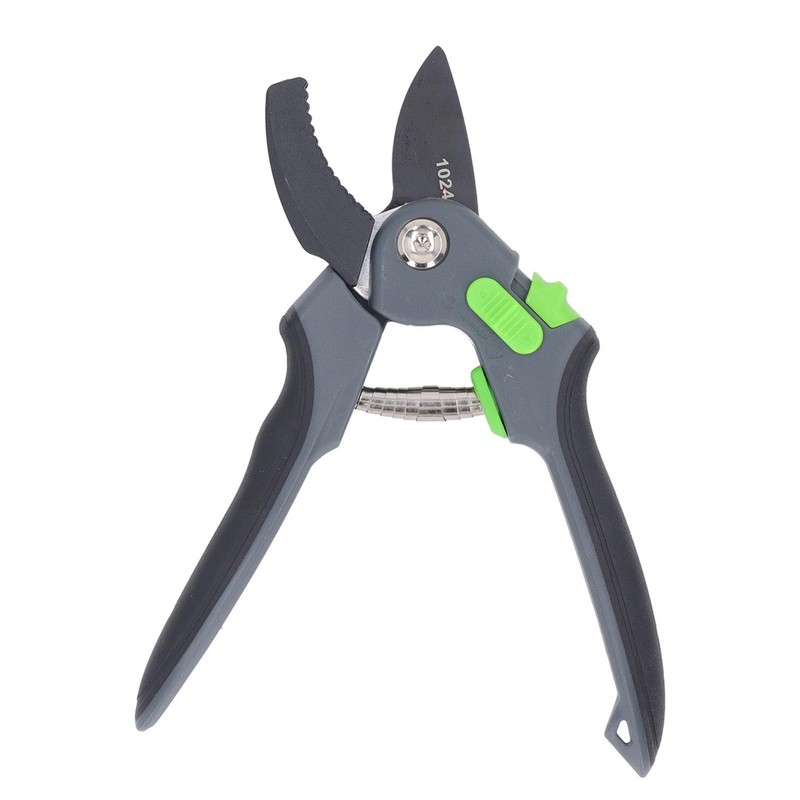 Ratchet Pruning Shears Heavy Duty Gardening Tool Tree Trimming Bypass