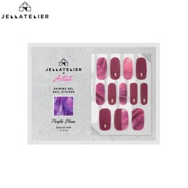 JELLATELIER Shining Gel Nail Sticker 1ea [Artist Collaboration], Type:Vintage Marble By PARK SERI