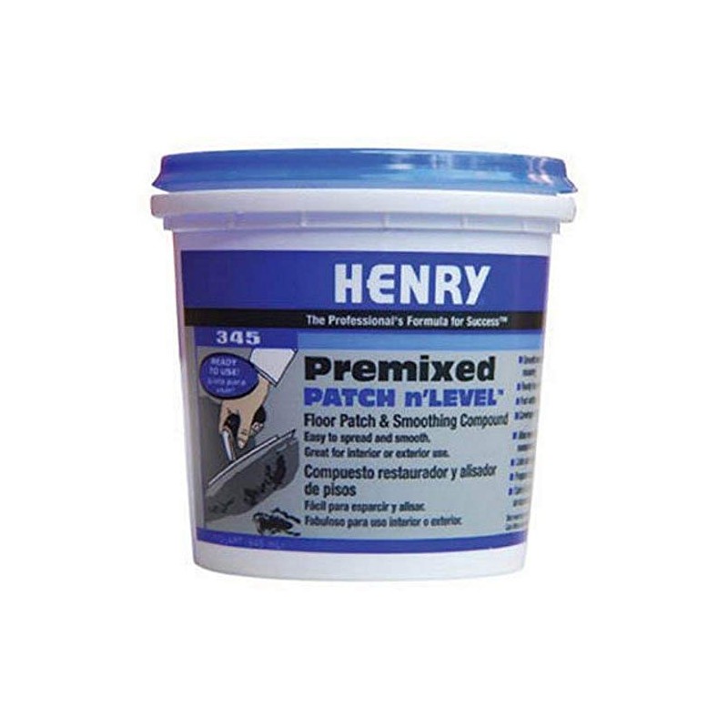 Henry, W.W ARDEX 12063 Pre-Mixed Floor Patch, 1 quart, Gray,