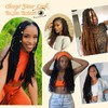 8 Packs Pre-twisted Crochet Passion Twist Hair 18 Inch Ombre