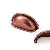 khtumeware 10 Pack 3" Vintage Drawer Pulls Antique Copper Cabinet