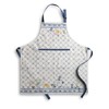 Maison d'Hermine 100% Cotton 1-Piece Kitchen Apron with Adjustable Neck