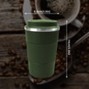 LSXD Termo para Café 13 Oz/380ml, Taza Termica Acero Inoxidable