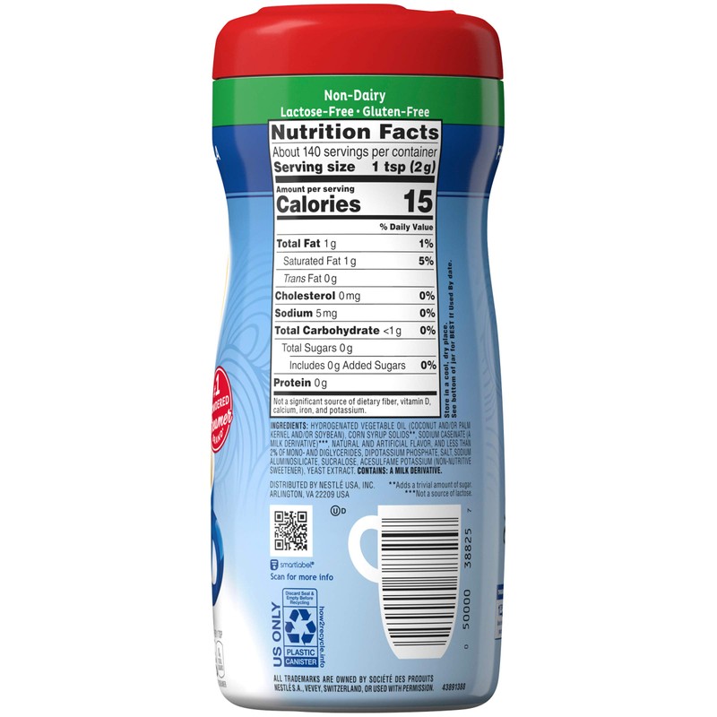 Nestle Coffee mate French Vanilla Sugar Free Powder Coffee Creamer