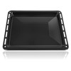 SPARES2GO Large Vitreous Enamel Oven Baking Tray Compatible with Flavel,