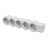 LEGRAND, Flat Power Strip, 5-Way Socket, Multiple Socket, Without Cable,