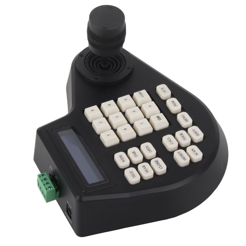 3D PTZ Camera Keyboard RS485 PTZ Joystick Controller LCD Display