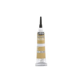 Pebeo 773000 Vitrail, Cerne Relief Dimensional Paint, 20 ml Tube with Nozzle - Gold
