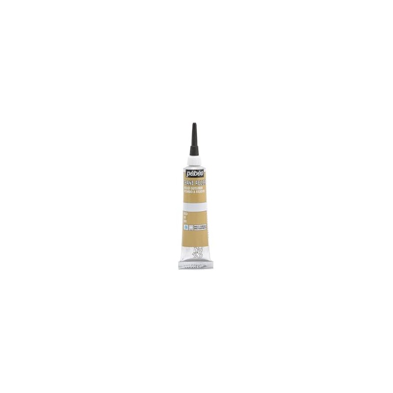 Pebeo 773000 Vitrail, Cerne Relief Dimensional Paint, 20 ml Tube