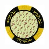 Casino Chip Marker Japanese Pattern B Yellow MK0135