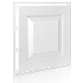 4-Way Ceiling Air Diverter 24"x24", Air Diverter for 2'x2' Ceiling Grid, Tool-Free Installation, Airflow Redirector for Offices, Classrooms, and Commercial Spaces