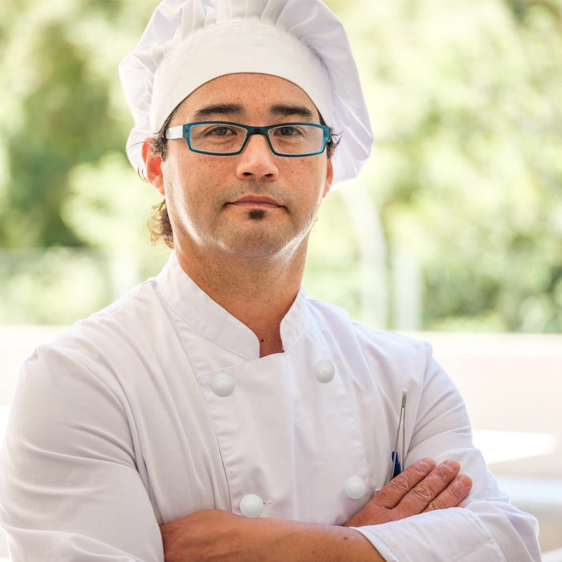 Hayaww Pack of 100 Knobs Chef's Jacket, Chef's Jacket Knobs,
