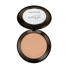 Renova Polvo Compacto Matte Natural, color Beige Miel, 10.5 g