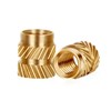 M5 x 10mm L x 7mm OD Threaded Inserts, 30