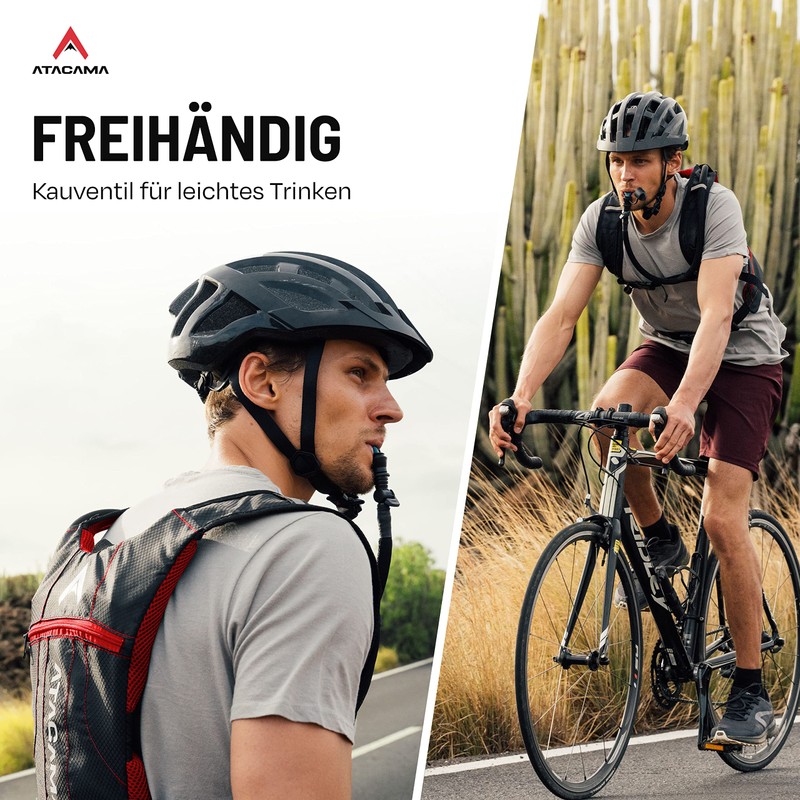 Atacama Hydration Bladder 2L BPA Free - Leak-proof with Insulated