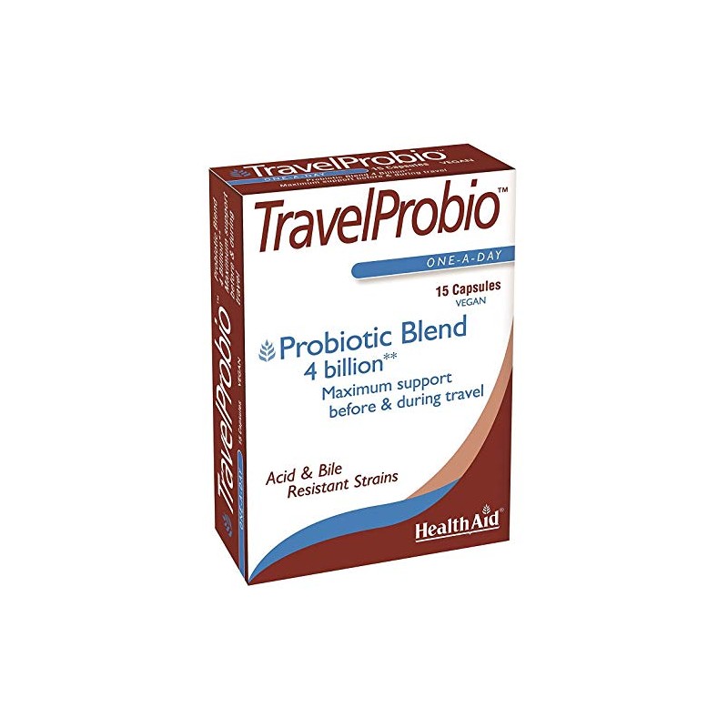 HealthAid Travel Probio Vegi Capsule Pack of 15