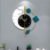 SanBouSi 22" Marble Wall Clock Nordic Style Creative Luxury Wall