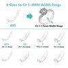 Invisible Ring Size Adjuster for Loose Rings Ring Adjuster Sizer