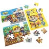 Rubble & Crew Wooden Puzzle Collection, Set of 3 with