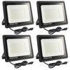 4Pack LED Flood Light Outdoor,100W LED Work Light 11000lm with