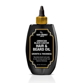 Hair Chemist Growth & Thickness Jamaican Black Castor Hair & Beard Oil 8 oz.