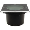 Ceiling light "BEL GX53 Q, 4eckig, IP65, Stainless Steel