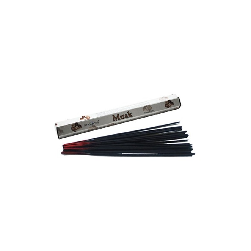 New: Hem Indian Musk Incense Stick, 6packs X 20 Sticks=