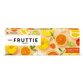 カラコン ワンデーフルッティー ブライトオレンジ 10枚入り 【BC】8.7 【PWR】-5.25