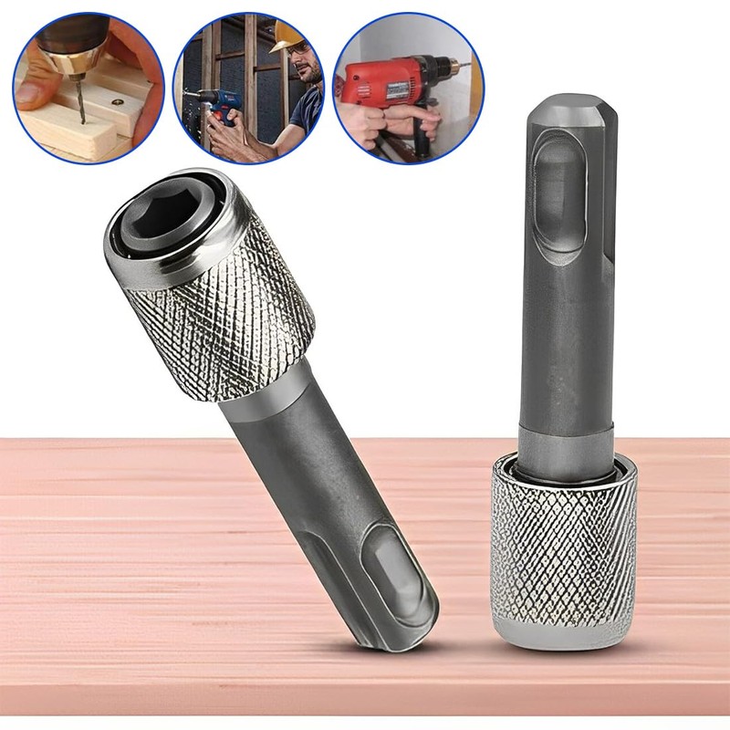 XPEX Pack of 3 Sds Plus Adapter, 6.35 mm Drill