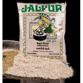 Jalpur Stone Ground Millet Flour (Bajri) - Bajra Flour – Millet flour 500g