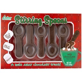 Chocolate Spoons, Stirring Spoons, Hot Chocolate Spoons, Chocolate Coffee Spoons, Chocolate Spoon, Spoon Chocolate, Flavored Spoons, Chocolate Spoon for Kids, Chocolate Stirring Spoon (2)