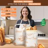 Beeswax Bread Bags for Sourdough(2 Pack), Bread Bags for HomemadeBread,
